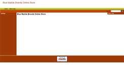 Desktop Screenshot of bluemarblebrandsshop.com